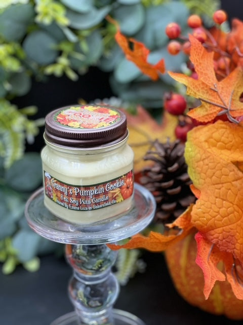 Granny's Pumpkin Cookie Candle